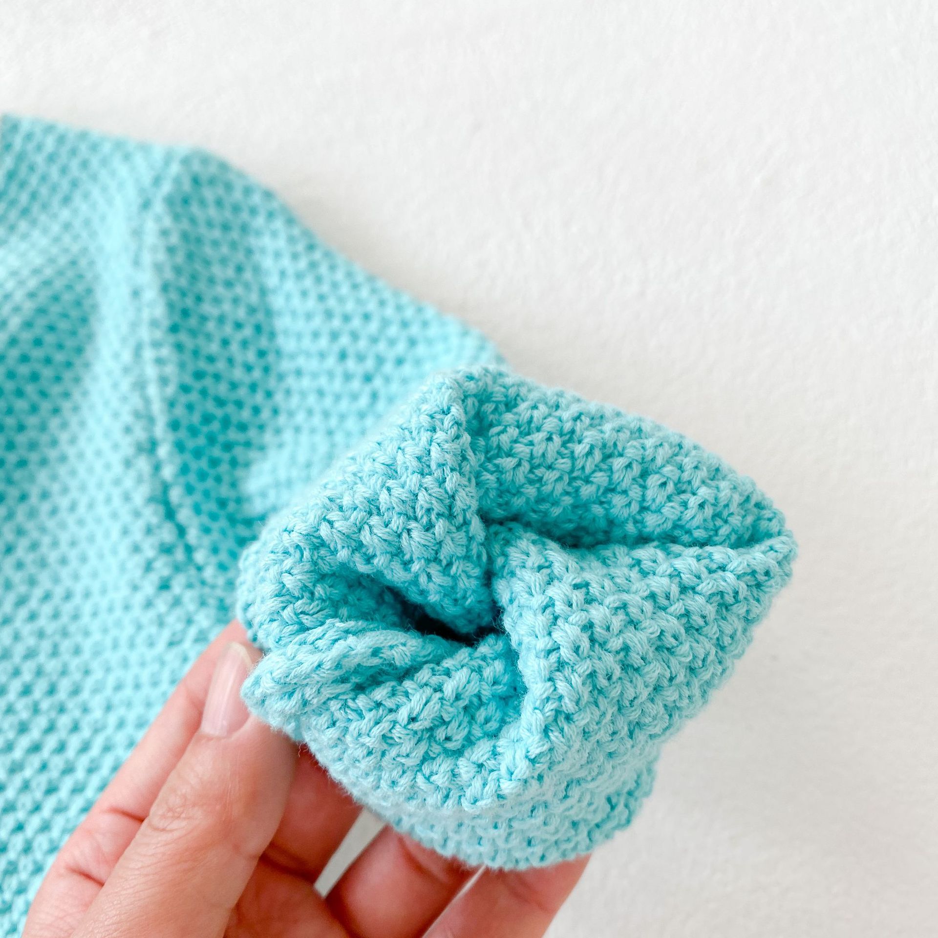 2024 frühling Herbst Kleidung Säuglings-und Kind Bestickte Baby Mädchen Strickjacke + Ha Yi Crawler Zwei Stück Set Einzel_voghion.com