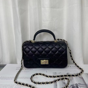 Xiaoxiang 23K Min Handle High-Quality Quilted Satchel Shoulder Cross-Body Chain Bag Accessible Luxury Women's Bag