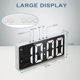 Private Model Simple LED Digital Alarm Clock Student Plug-in Dual-use Small Alarm Clock Digital Clock Voice-activated Temperature Clock