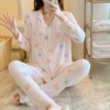 pregnant woman pajamas summer Thin section postpartum modal Large September 7th spring and autumn lactation Home Furnishing nurse The month