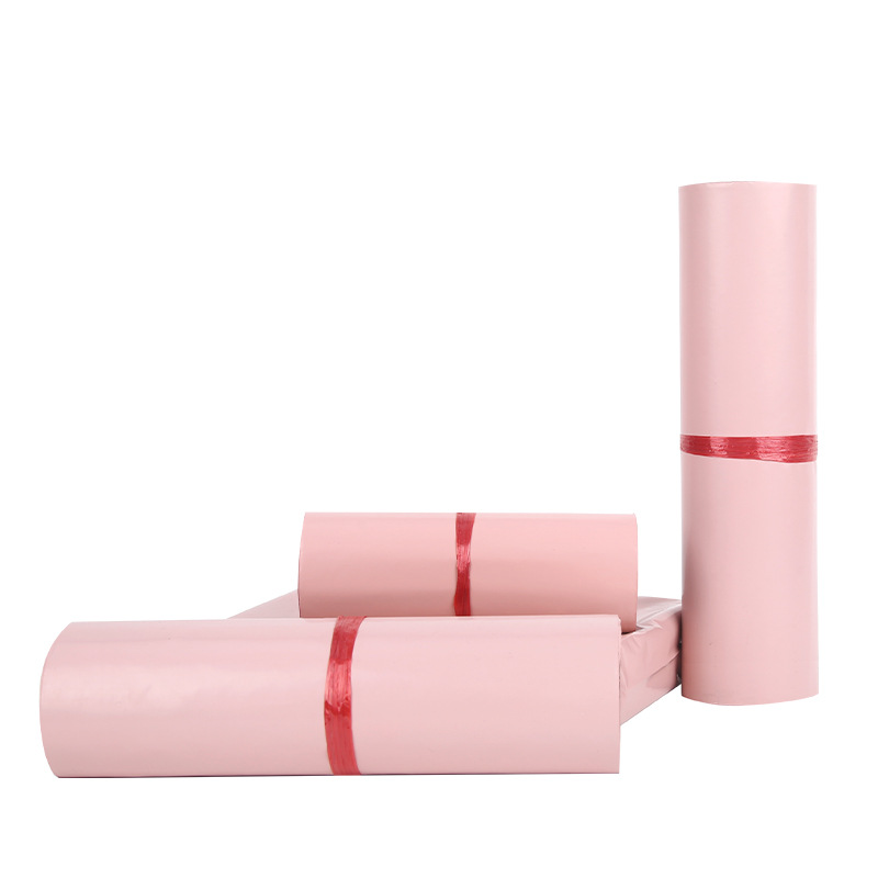 Nuevo material Pink Express bolsa de embalaje de ropa bolsa de embalaje de logística blanca engrosada Bolsa de Comercio Electrónico negro