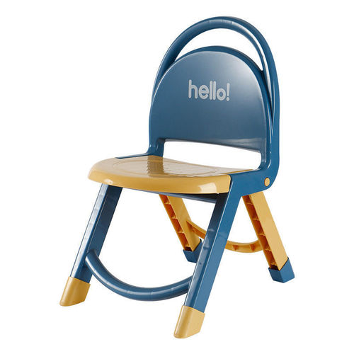 Children's chair folding thickened kindergarten back chair baby dining chair small chair bench small stool household anti-slip