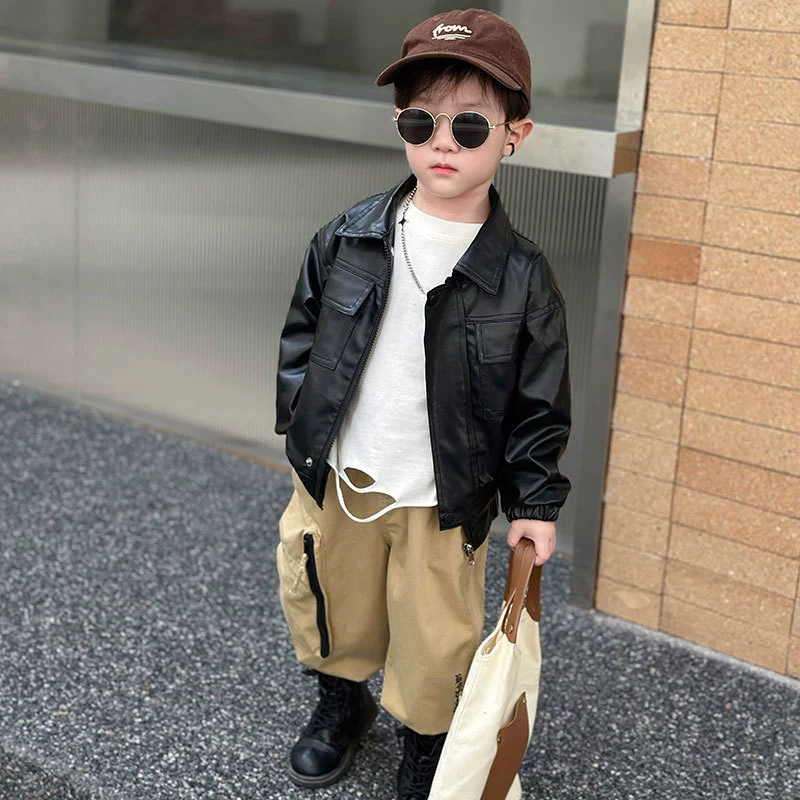 Children's autumn spring jacket for boys