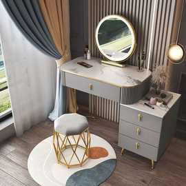 网红款梳妆台卧室现代简约小户型带智能镜北欧轻奢化妆桌子收纳柜