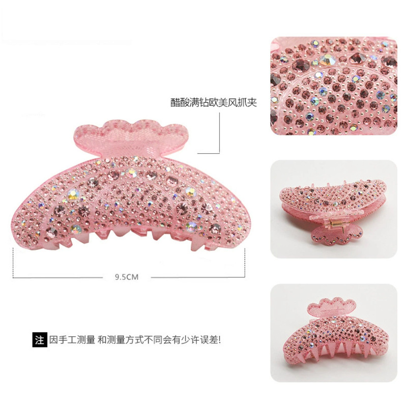 佳蕊发夹精致可爱鲨鱼夹大号发量醋酸抓夹马尾夹女头饰发饰高级感|undefined