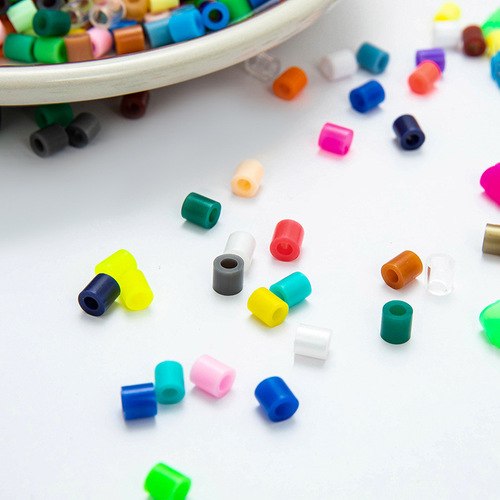 Bestselling 5mm 2.6mm Mixed Color Jigsaw Bean Bags DIY Store Kids Educational Compatible Jigsaw Bean Supplement Set