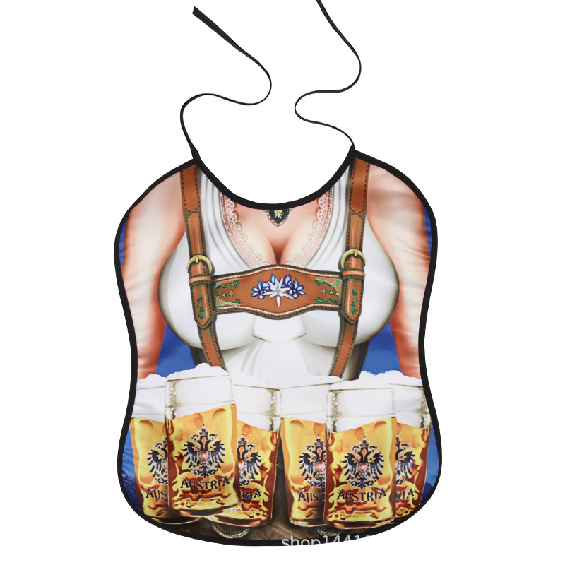 Fabricante en stock suministro adulto babero personalidad creativa divertido Reunión Anual partido spoof props olla caliente tienda invitado