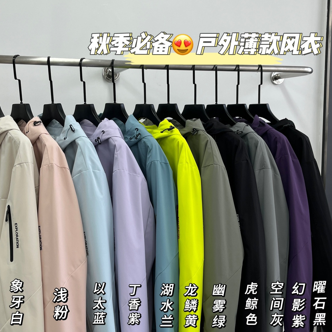 [240819001] Primavera y otoño al aire libre hombre y mujer vestir de montaña para parejas de pesca abrigo