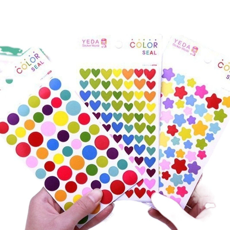 Любовь точка пентаграмма Сладкая девушка оптом подарок украшения стикер раздачи стикер подарок стикер костюм