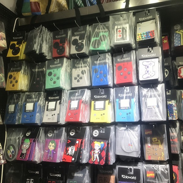 PS maneja de juegos cartera de dibujos animados máquina de juegos corta doble pegamento cartera de cambio cartera de cuero de PVC cartera de tarjetas