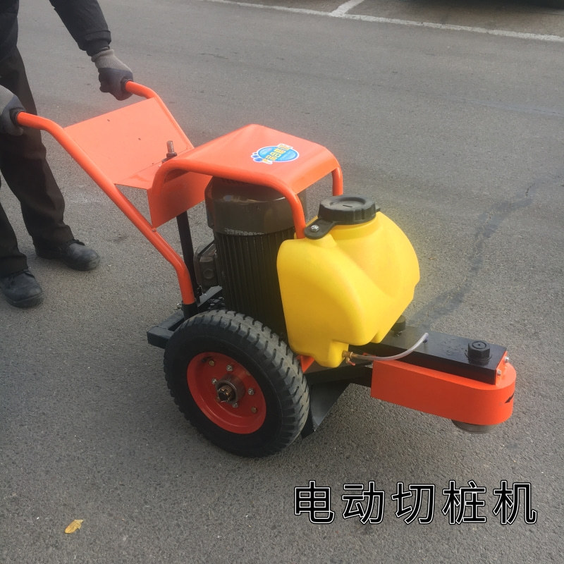 卡箍式切桩机 手推式切桩机种类全价格低 好产品鑫隆牌