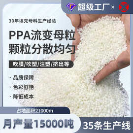 塑料厂家直销 PPA流变母粒 保护螺杆 提高塑化性 PPA改性功能颗粒