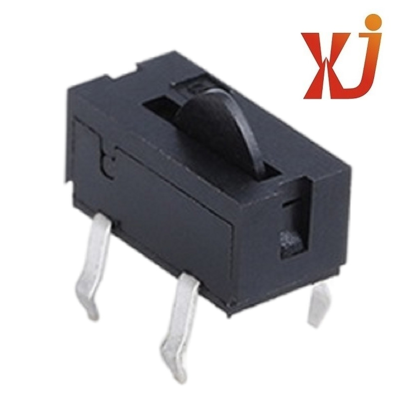 立式检测开关行程0.6mm  薇压复位开关高6.7mm  插脚行程开关4脚