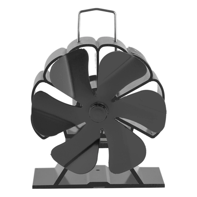 Термодинамический вентилятор для камина с 6 лопастями, работающий за пределами дома, для Amazon, eBay, Wish. Высокотемпературный вентилятор для тепловой энергии дровяного камина, популярный товар.