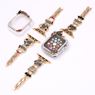 Halloween Cross Border New Metal Strap for Apple Apple Watch Wristband iwatch56789SE Strap