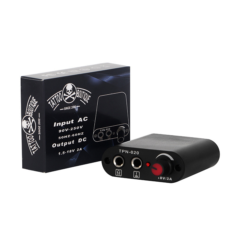 Transfronterizo caliente mini tatuaje energía máquina de tatuaje regulador de voltaje adaptador de la máquina de tatuaje corriente constante equipo de tatuaje estable