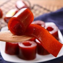 山楂卷小卷果丹皮纯天然开胃小零食酸甜山楂卷独立包装 500克批发