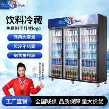 源头工厂饮料柜冷藏展示柜商用大容量保鲜柜超市便利店立式冷柜