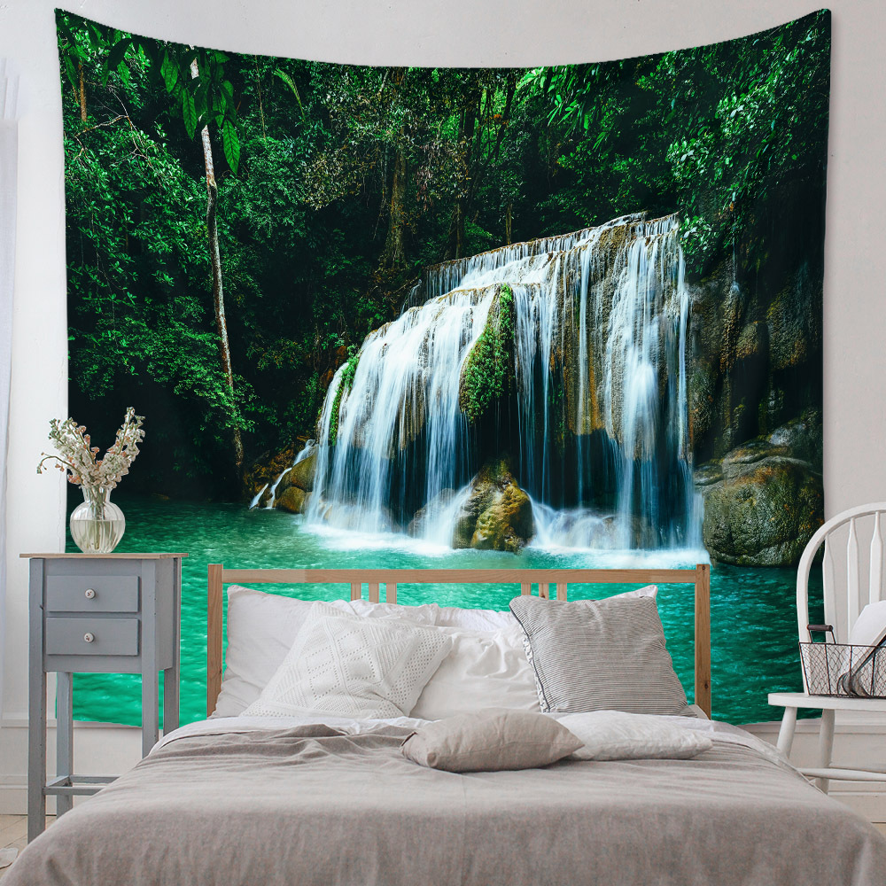 Fashion Landscape Wall Decoration Cloth Tapestry Wholesale Nihaojewelry display picture 199