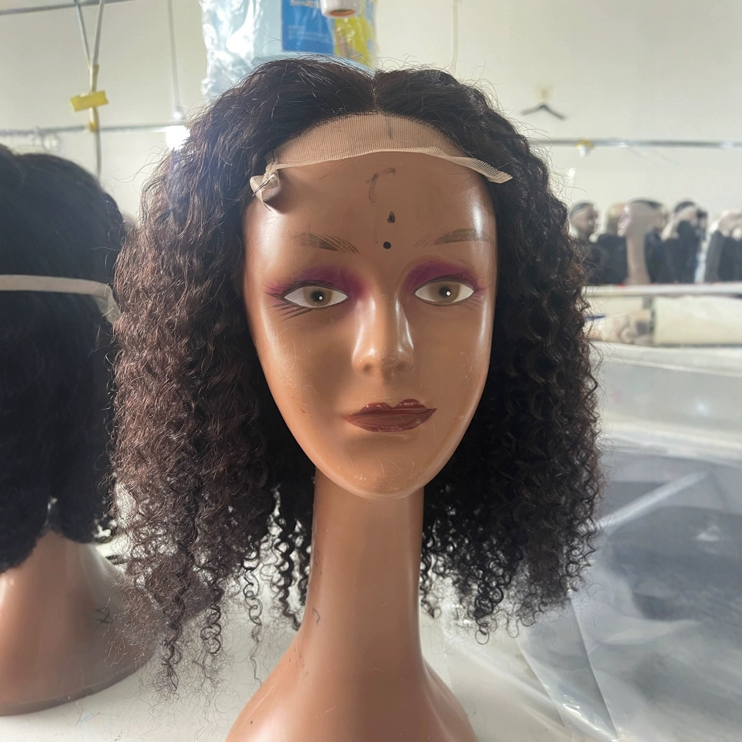 Color natural cabello liso cabello real encaje 5x5 4x4 capucha lace wig human hair bob