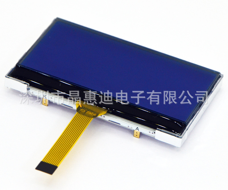 12864����/COG/2.1��/SPI�ӿ�/10PIN/LCD��ɫҺ����/����/����