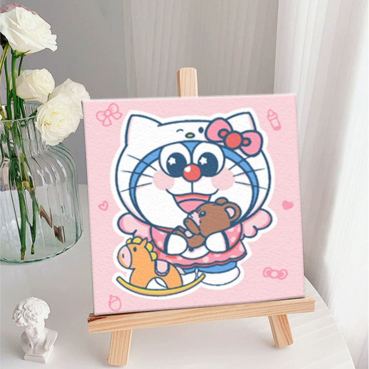 Цифровая масляная живопись 20*20 Детский мультфильм DIY handmade-painted декоративная картина последующего поколения дистрибьютор 제조업체 específicos