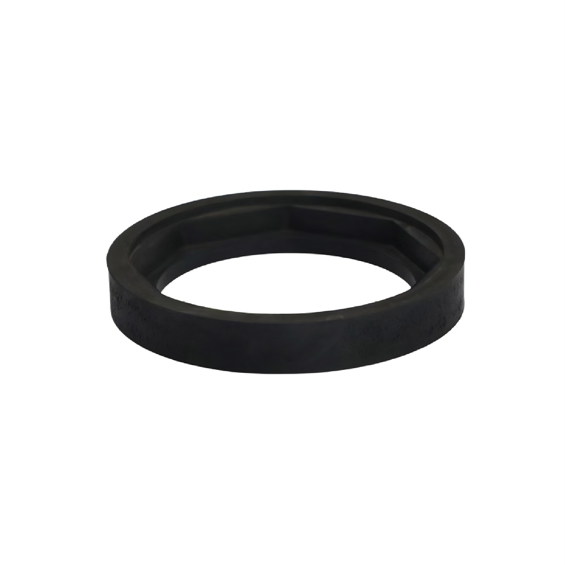 3寸内八角分体马桶密封胶垫适配三寸分体马桶水箱排水口