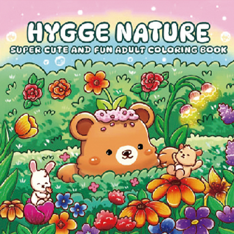 跨境涂色本 Spooky Cutie Coloring Book 怪兽系列儿童涂鸦填色本|undefined