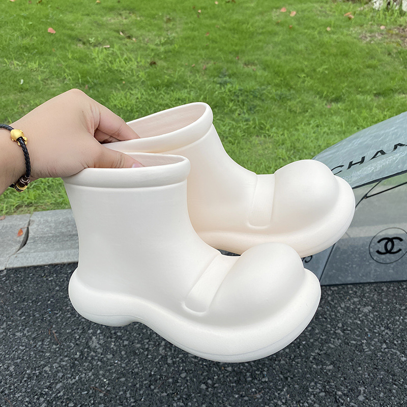 E222【화이트】누드 슈즈