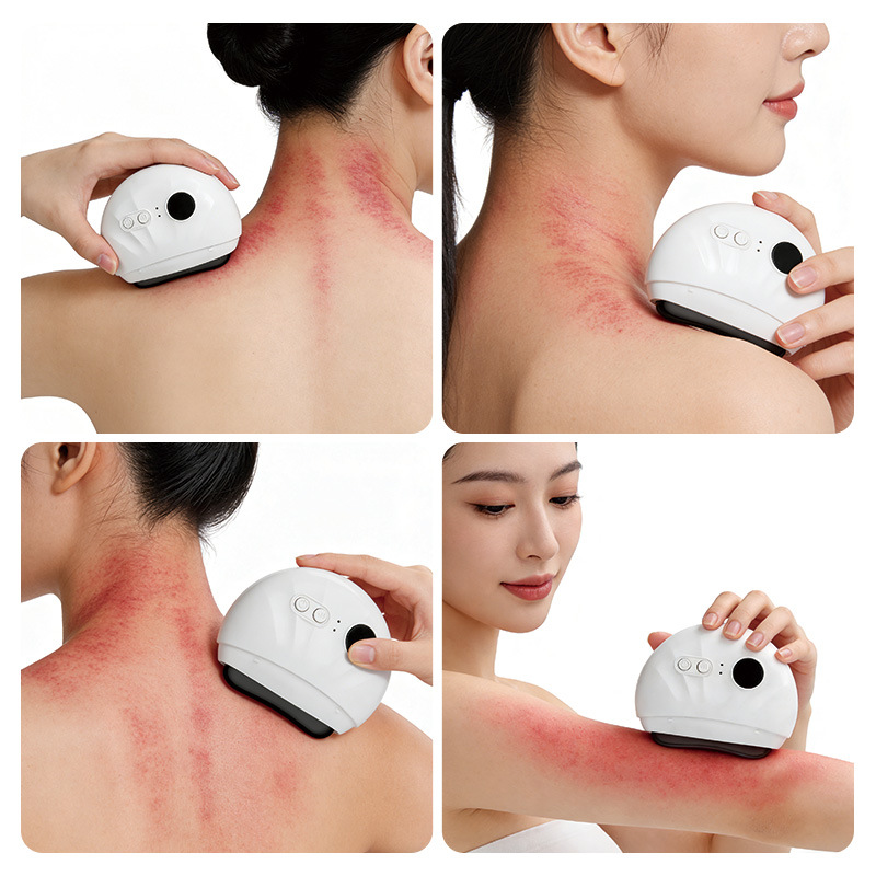 Intelligent Electric Gua Sha Board with Constant Temperature Heating and Vibration Meridian Therapy Device, Multifunctional Home Massager, Direct from the Source Factory