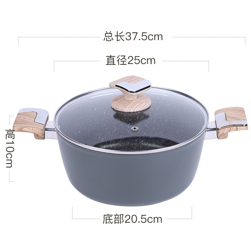 Nuevo conjunto de paneles de cuatro piezas para caseros prácticos de paneles antiadherentes para regalos de reunión anual al por mayor de paneles de paneles de paneles de paneles