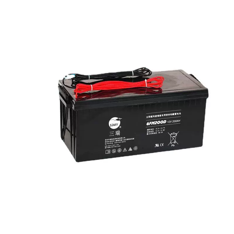 Senry Sanrui HF12-890WS-X свинцово-кислотный аккумулятор с высокой глушимостью 12В 200А·ч модель для пожарной станции