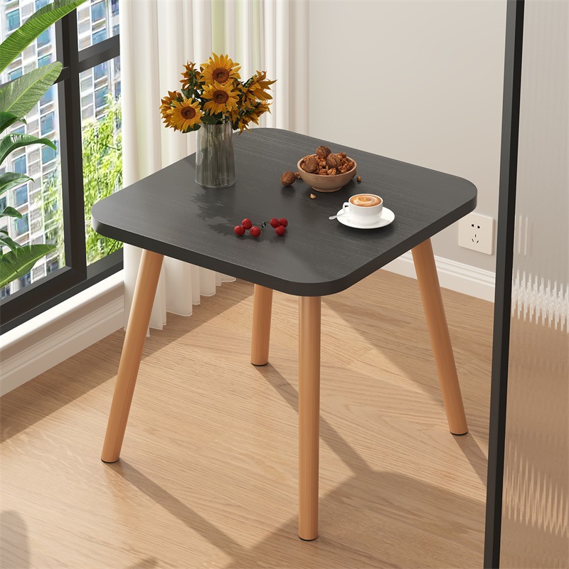 노블 블랙 [사각형 테이블 50*50 높이 40]]