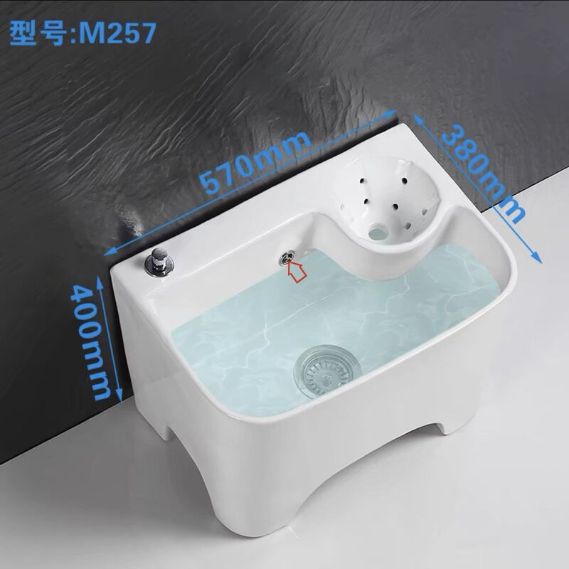 陶瓷拖把池阳台拖布盆卫生间墩布池洗拖把拖布池沥水篮地拖桶方形|undefined