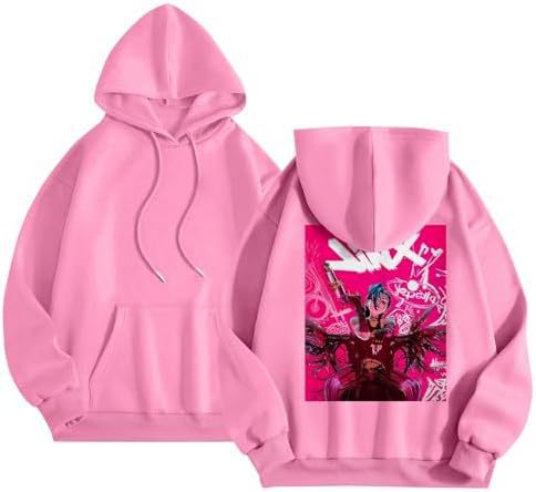 Hoodie for Men Women Arcane League of Legends Art Print Arca