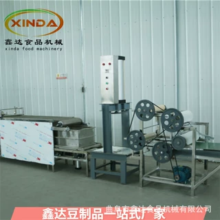 小型豆腐皮机设备  自动泼浆均匀 鑫达豆制品设备厂家位置