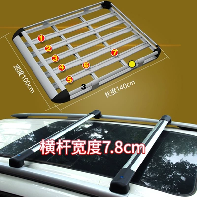 Rack Luggage Frame Universal Shelf – Roof rack - double-layer-1x-14m-e-style-tiger-head-crossbar-mesh-rope-no-punching-required