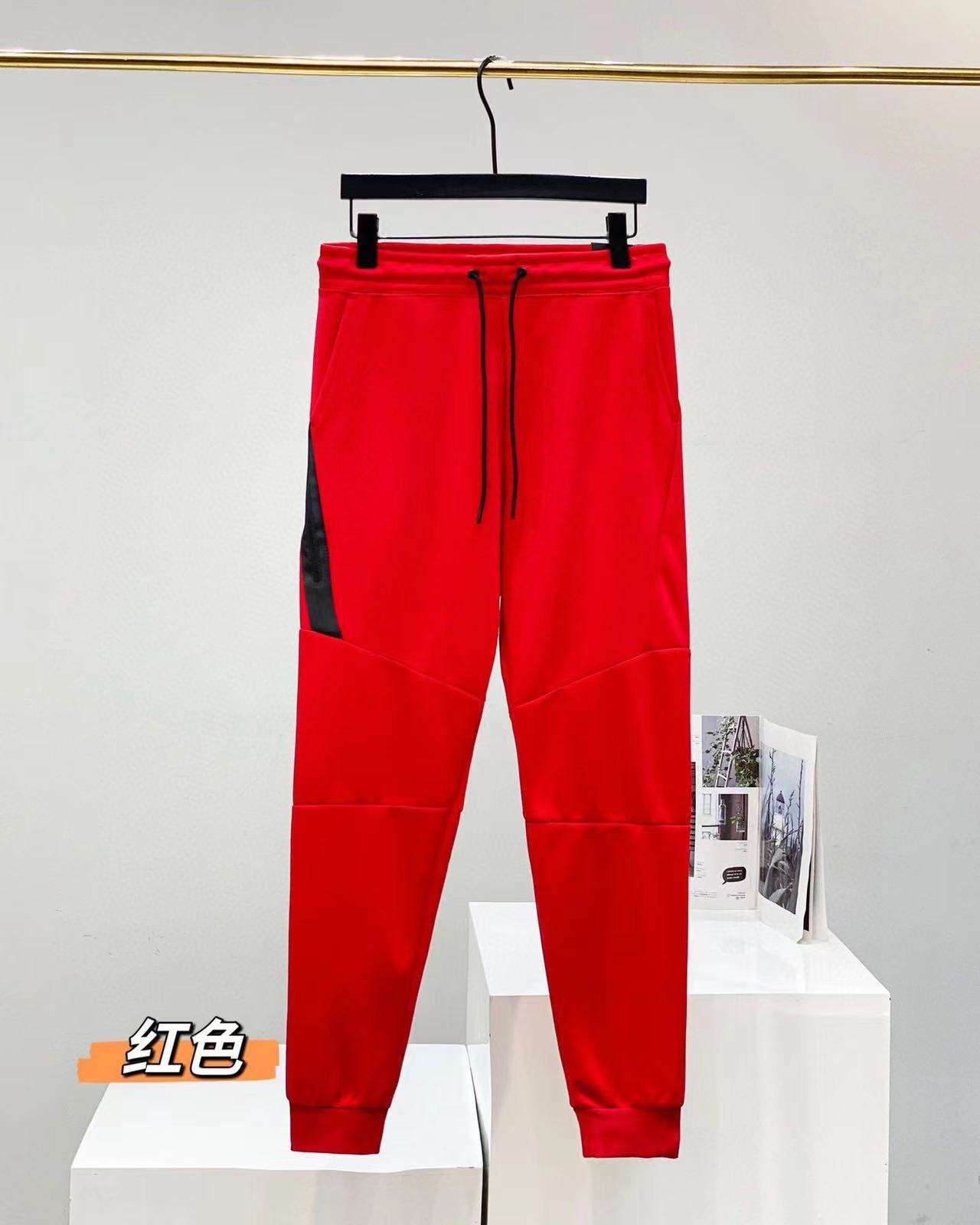 스웨트팬츠 레드