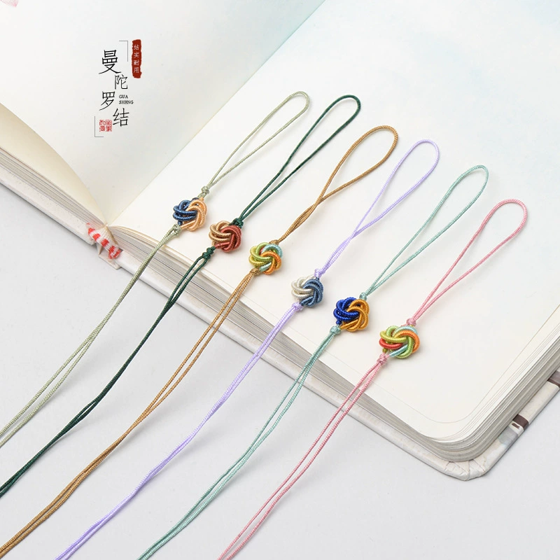 Мантала узел DIY полуфабрикаты для мобильных телефонов ремешок ручной вязки закладок саше