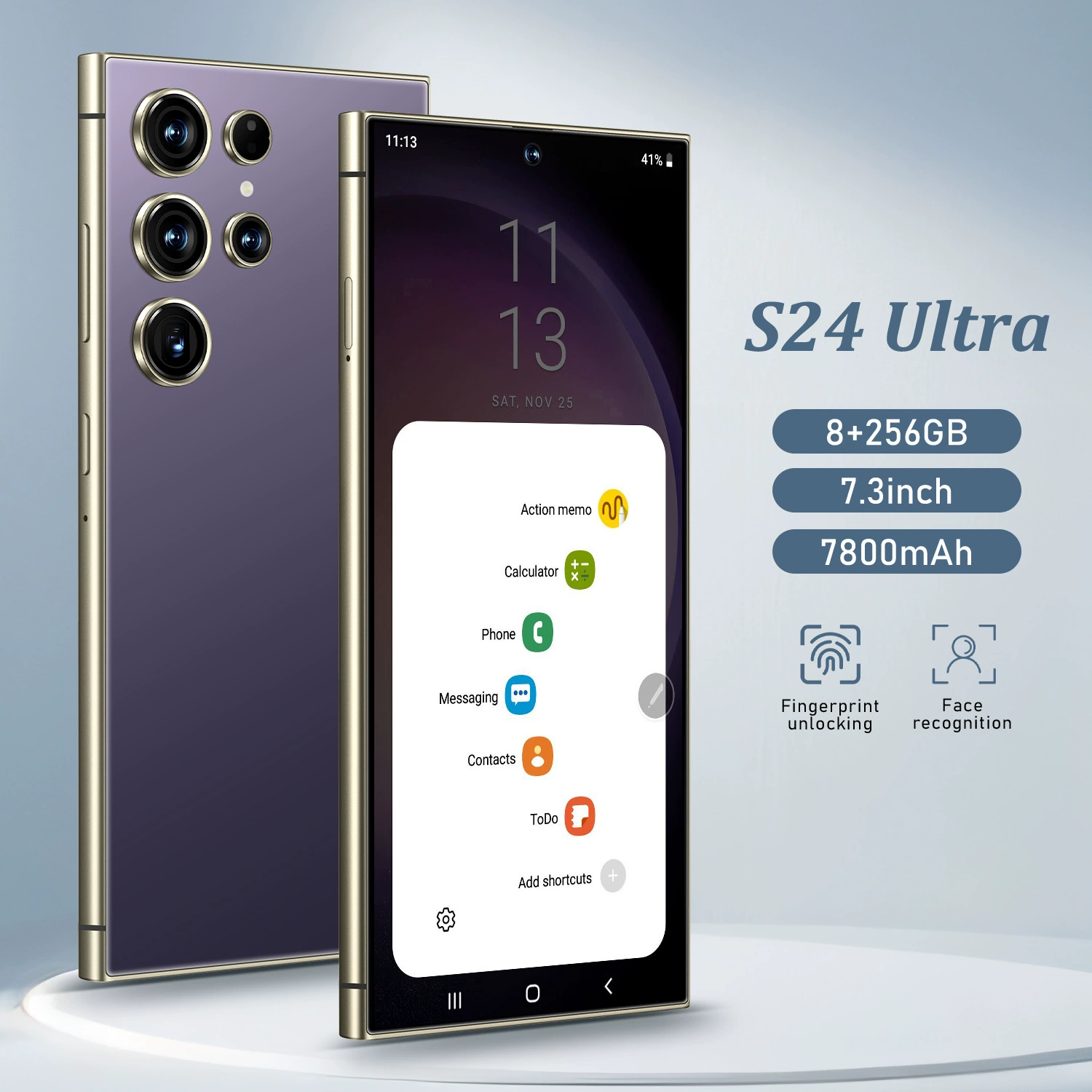 Большой сюрприз S24 ультра встроенная ручка истинный 4G сеть Android 10 система 3+64GB внешнеторговый кросс-бордер телефон