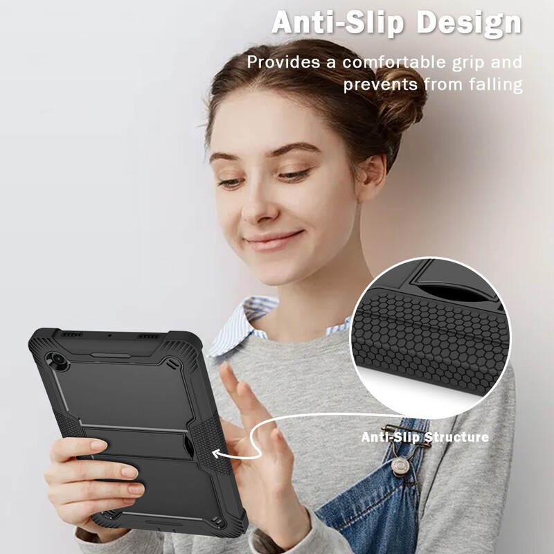 Suitable for Samsung Tab A8 X200/X205 Tablet Protective Case, Scratch-Resistant and Drop-Resistant, with Stand, in Stock