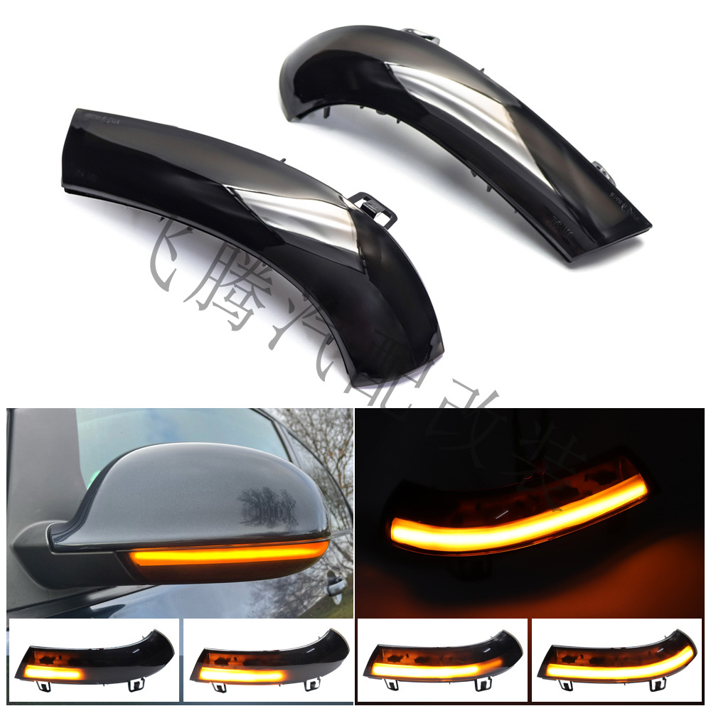 Espejo retrovisor dinámico LED Luz de señal giro para Volkswagen Golf 5 GTI V mk5 Jetta Passat