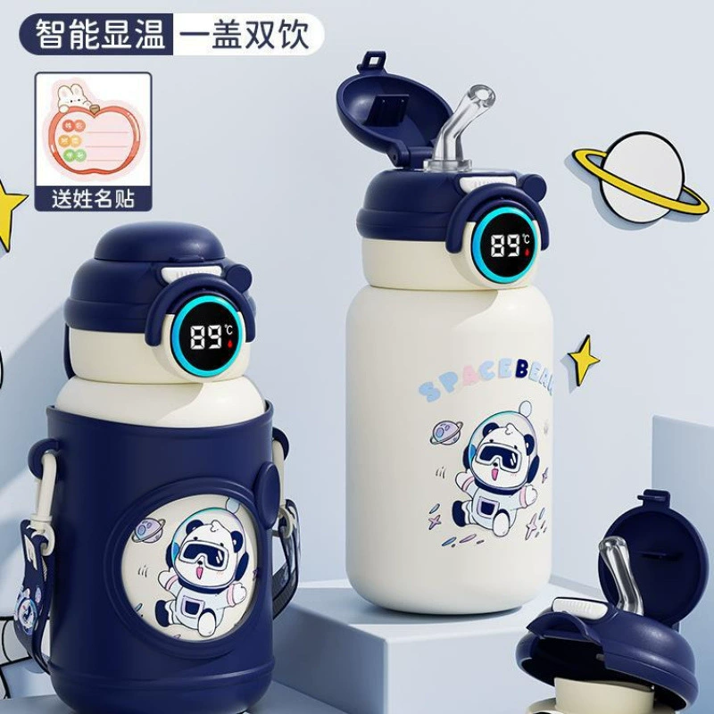 Детский термос-кружка, пищевой термос для воды, для мальчиков и девочек, детский сад, начальная школа, ученики, детский чайник