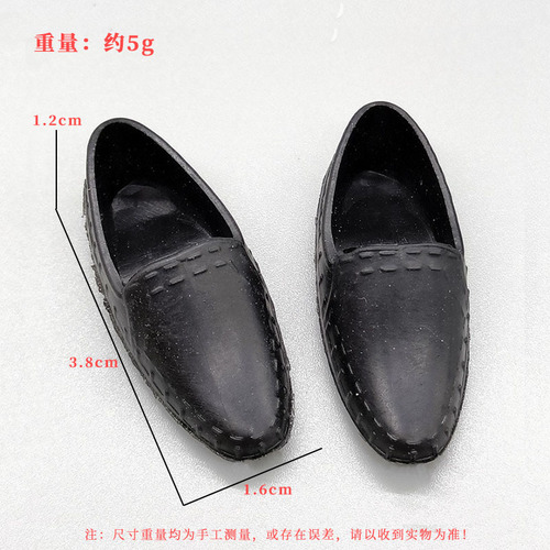 Summer Boys Shoes Toy Accessories Casual White Black Height 30cm For Boys Costume Rubber Doll Plastic