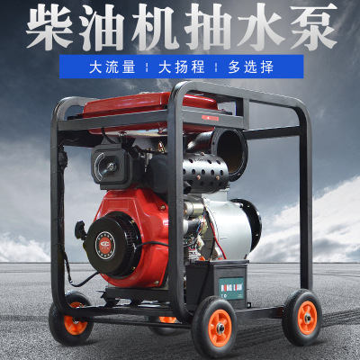 Diesel engine 2/3/4/6 Water pump gasoline engine high pressure Agriculture Irrigation flow Water pump