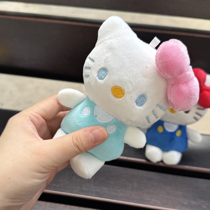 爆款网红可爱hellokitty毛绒公仔挂件包包钥匙扣挂饰送闺蜜可批发|undefined