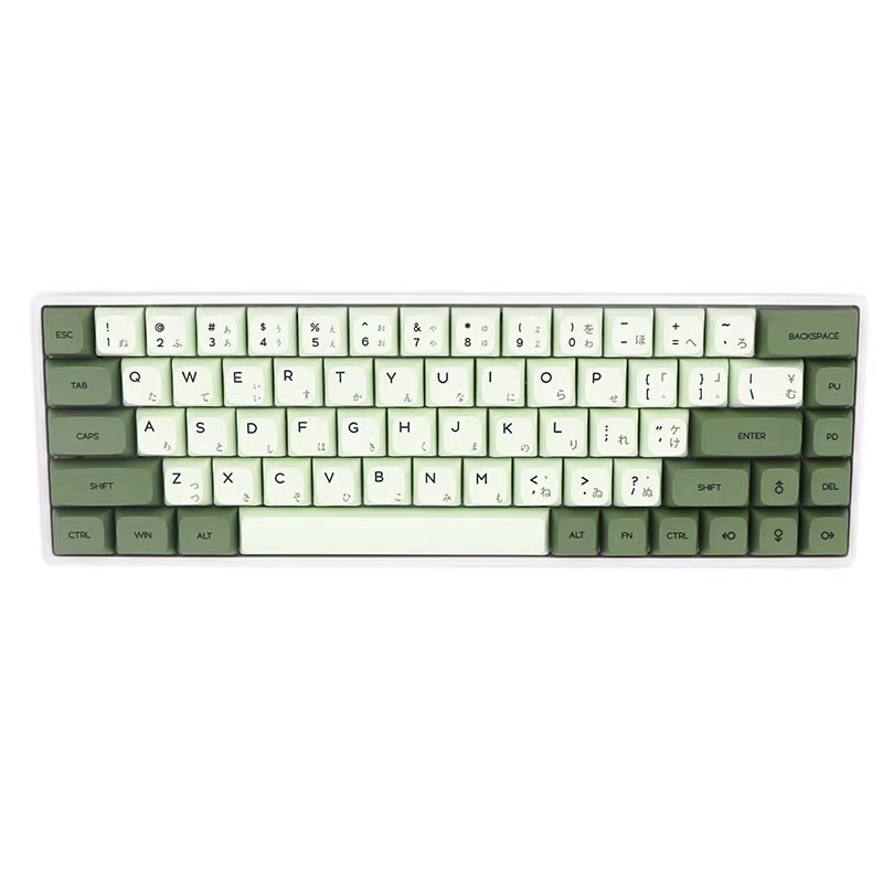 Матча PBT термальная двигательная клавиша машинная клавиша XDA высоко индивидуализированная DIY персонализированная клавиша