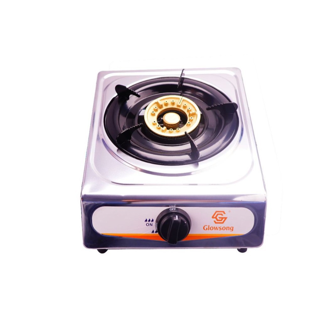 Estufas de gas de acero inoxidable transfronterizas hogares de ahorro de energía y protección ambiental estufas de escritorio de gas licuado de ojo único fabricante de estufa de fuego al por mayor