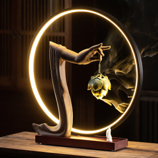 Backflow incense burner creative sandalwood incense home indoor aloes porch home accessories tea ceremony Zen ceramic ornaments