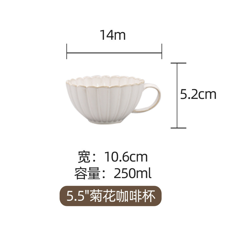 5.5inch 데이지 커피잔 250ml